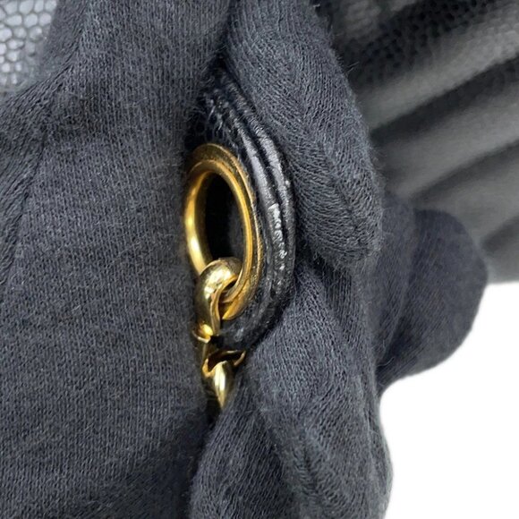 CHANEL V Stitch ChainShoulder Calfskin Black - Picture 8 of 16
